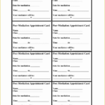 37 Appointment Reminder Cards Template Free Heritagechristiancollege