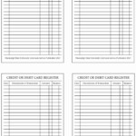 50 Free Printable Debit Card Register Ufreeonline Template