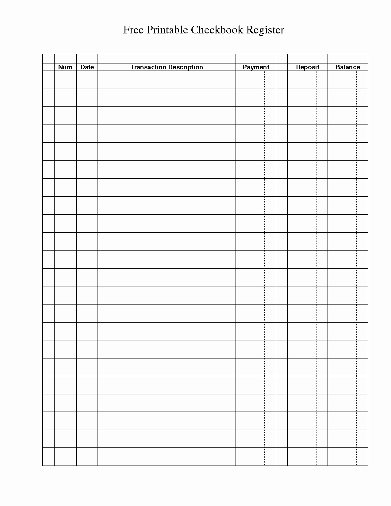 50 Free Printable Debit Card Register Ufreeonline Template