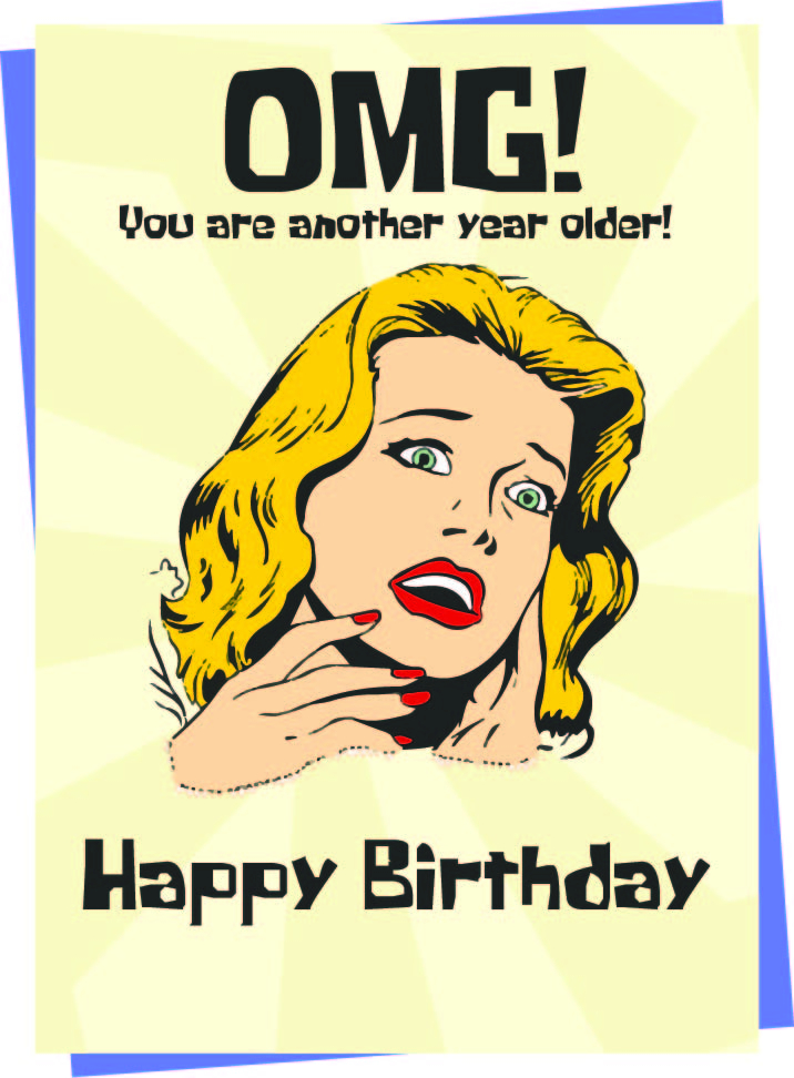 Alpha Female Funny Humorous Feminine Birthday Card For Her Woman Women 