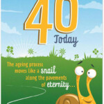 AMSBE Free Funny Personalised 40th Birthday Cards ECards