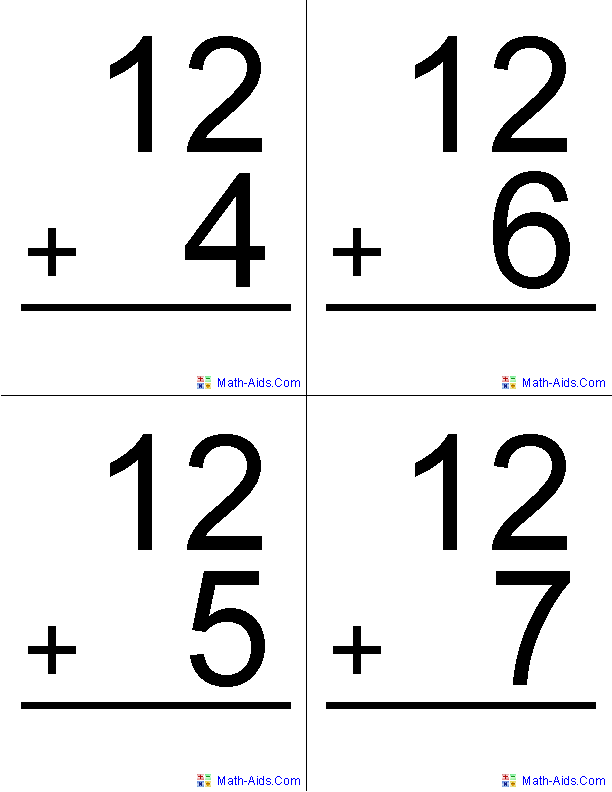 Bendon Addition Subtraction Multiplication Pull Tab Math Flash Cards 