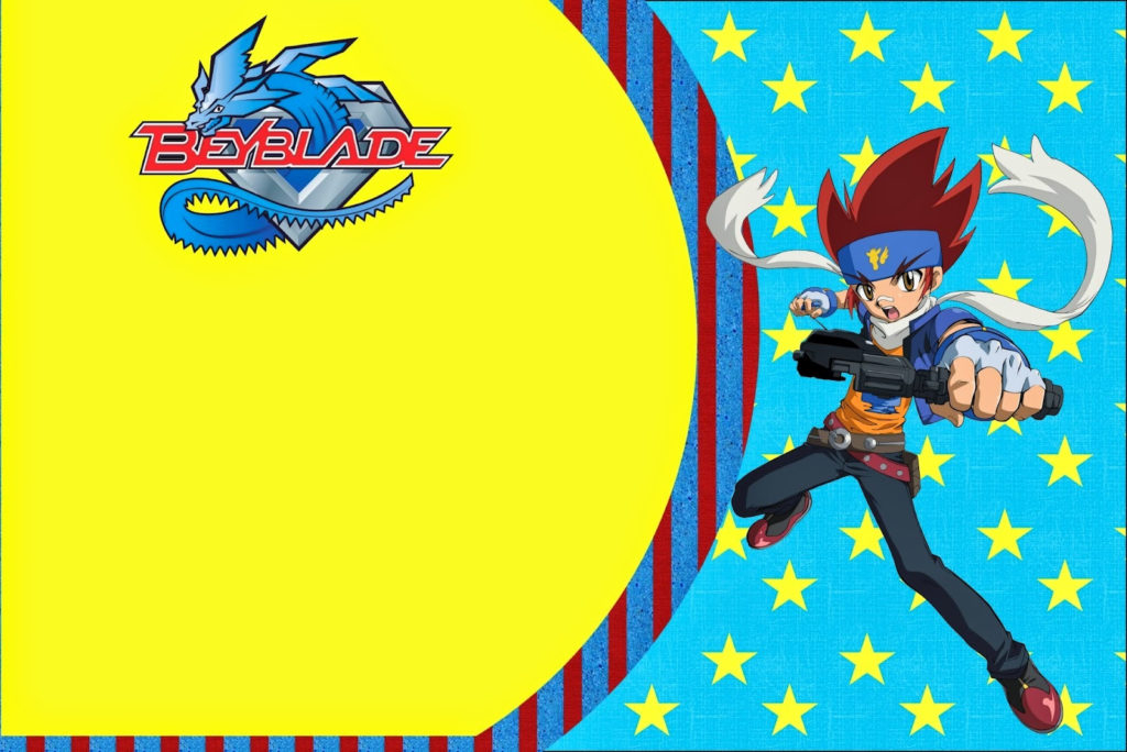 Free Printable Beyblade Birthday Cards Free Printable Card