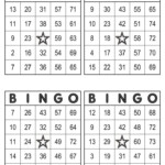 Bingo Cards 1000 Cards 4 Per Page Instant Printable Pdf Etsy Bingo