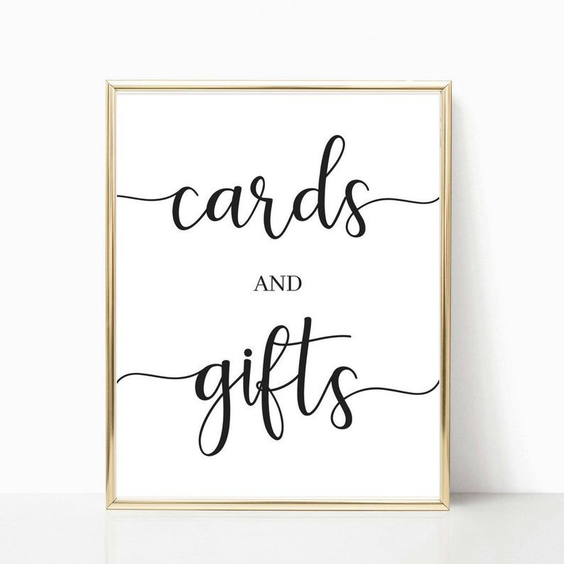 Cards And Gifts Sign Printable Free Printable Word Searches