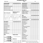 Character Report Card Template 8 Dengan Gambar