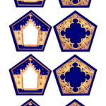 Chocolate Frog Card Template Harry Potter Props Harry Potter Diy