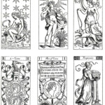 Color Your Own Tarot Vintage Tarot Cards Tarot Card Tattoo Tarot