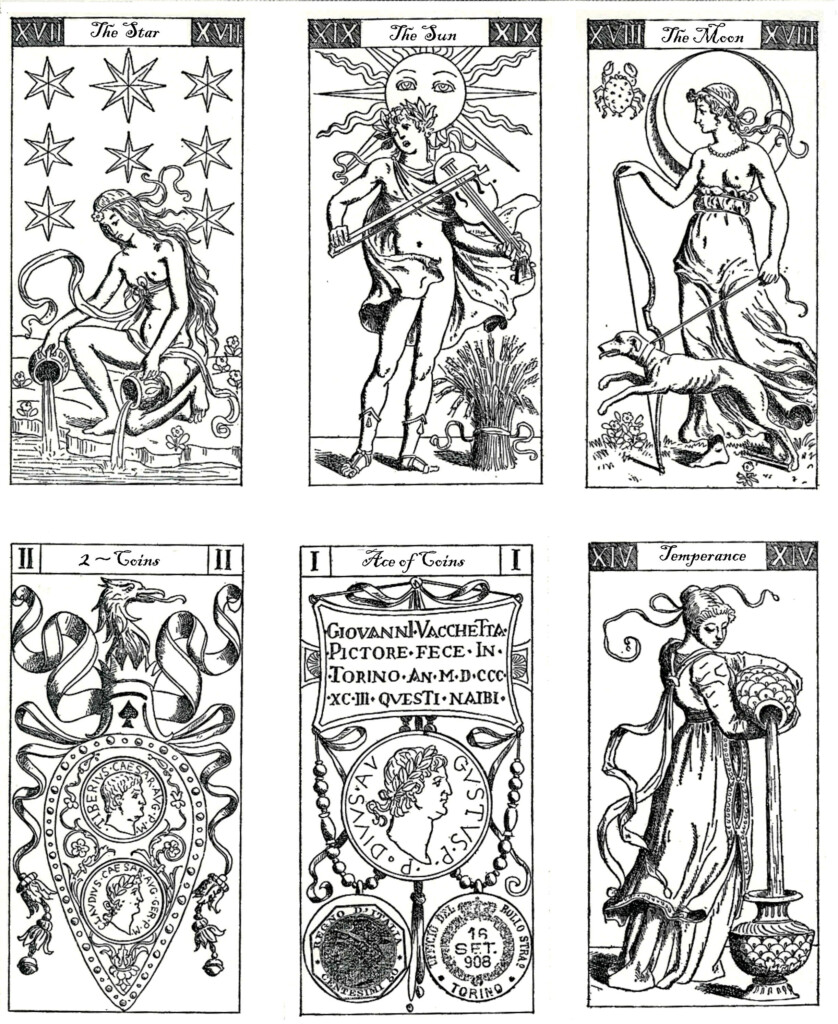 Color Your Own Tarot Vintage Tarot Cards Tarot Card Tattoo Tarot 