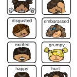 Emotion Cards Printable Feelings Flashcards Teach Feelings