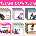 Encanto Valentine s Day Cards Instant Digital Download Etsy In 2022