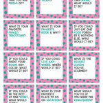 Family Conversation Starters Printable Everyday Shortcuts