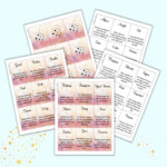 Free Printable Angel Cards Printable Templates
