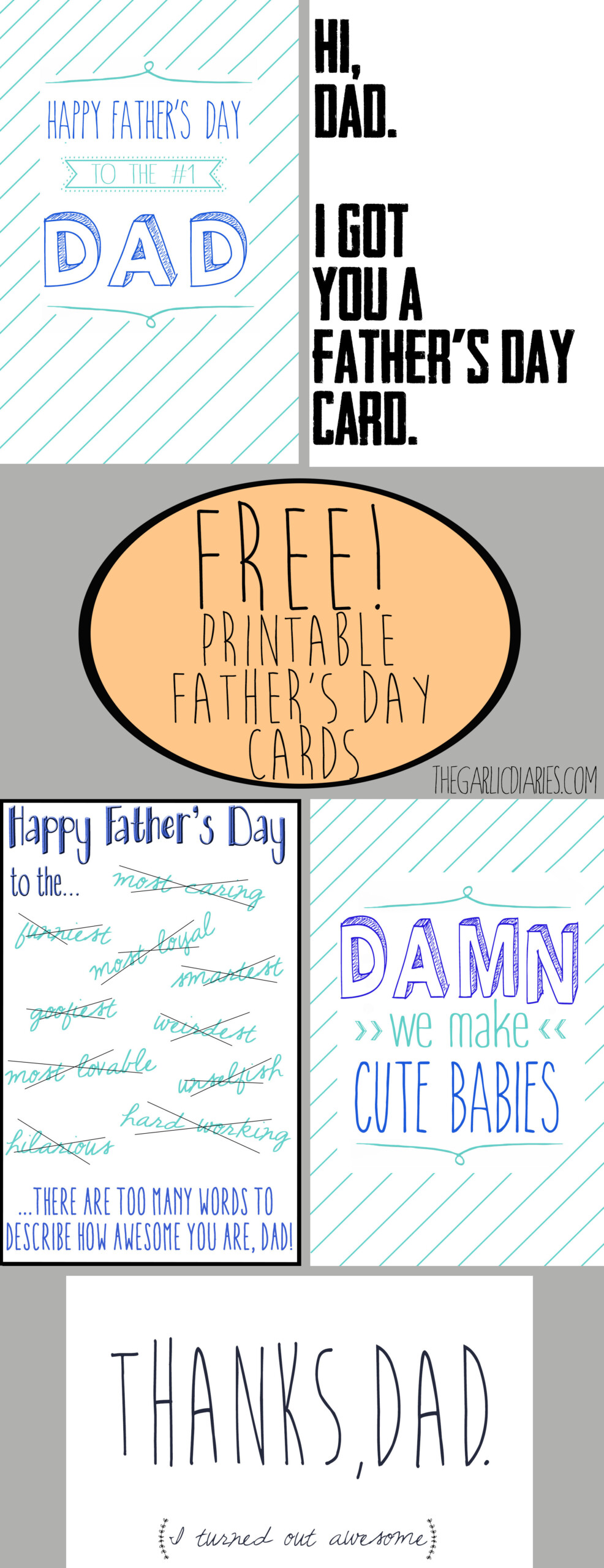 Free Printable Father s Day Cards