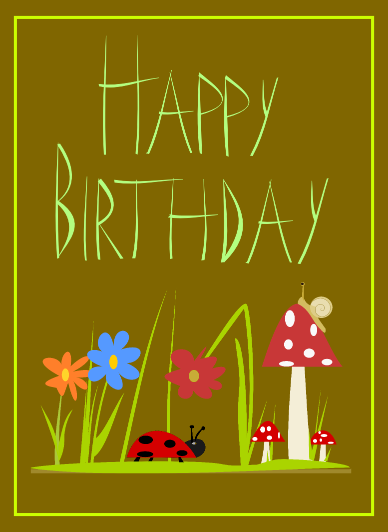 Free Printable Happy Birthday Cards Free Happy Birthday Word Art