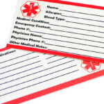 Free Printable Medical Id Card Template