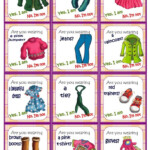 Glothes Go Fish Game Worksheet Free ESL Printable Worksheets Made By