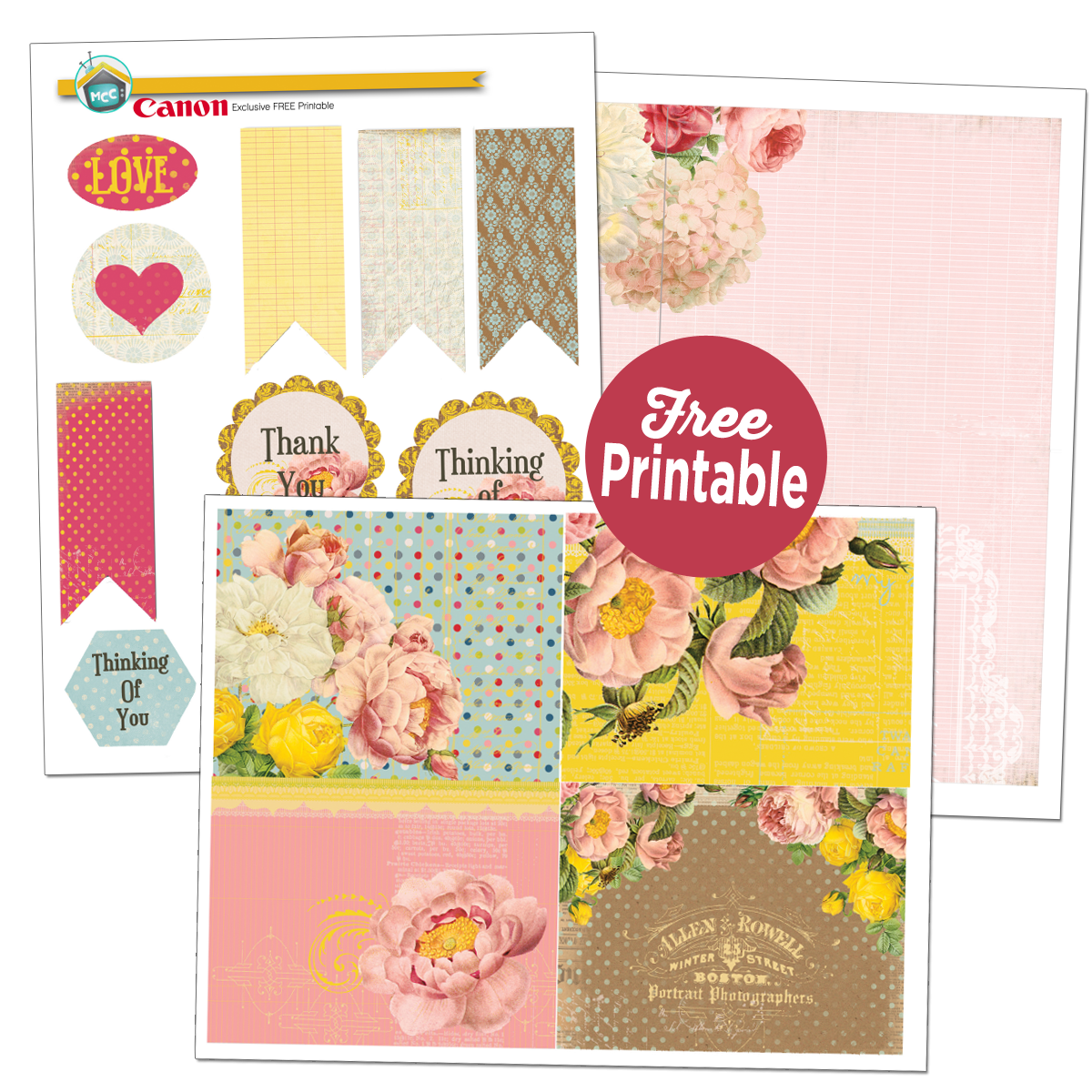 Free Canon Printable Greeting Cards