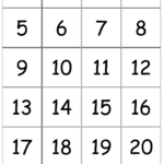 Number Cards Number Cards 1 100 Printable Numbers Large Printable