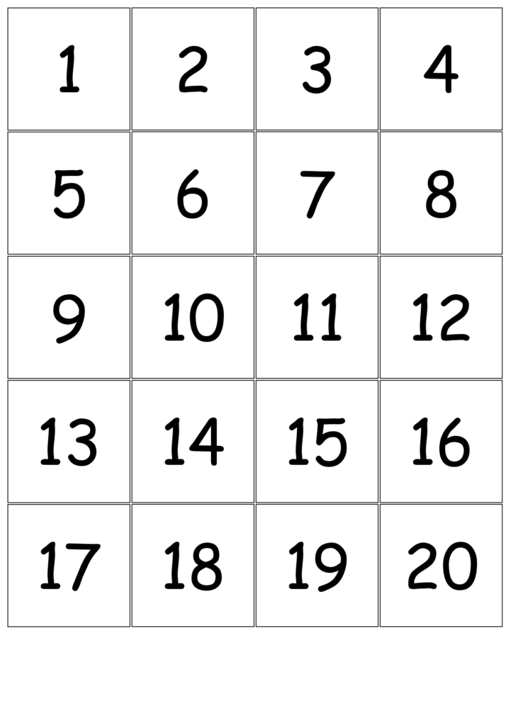 Number Cards Number Cards 1 100 Printable Numbers Large Printable 