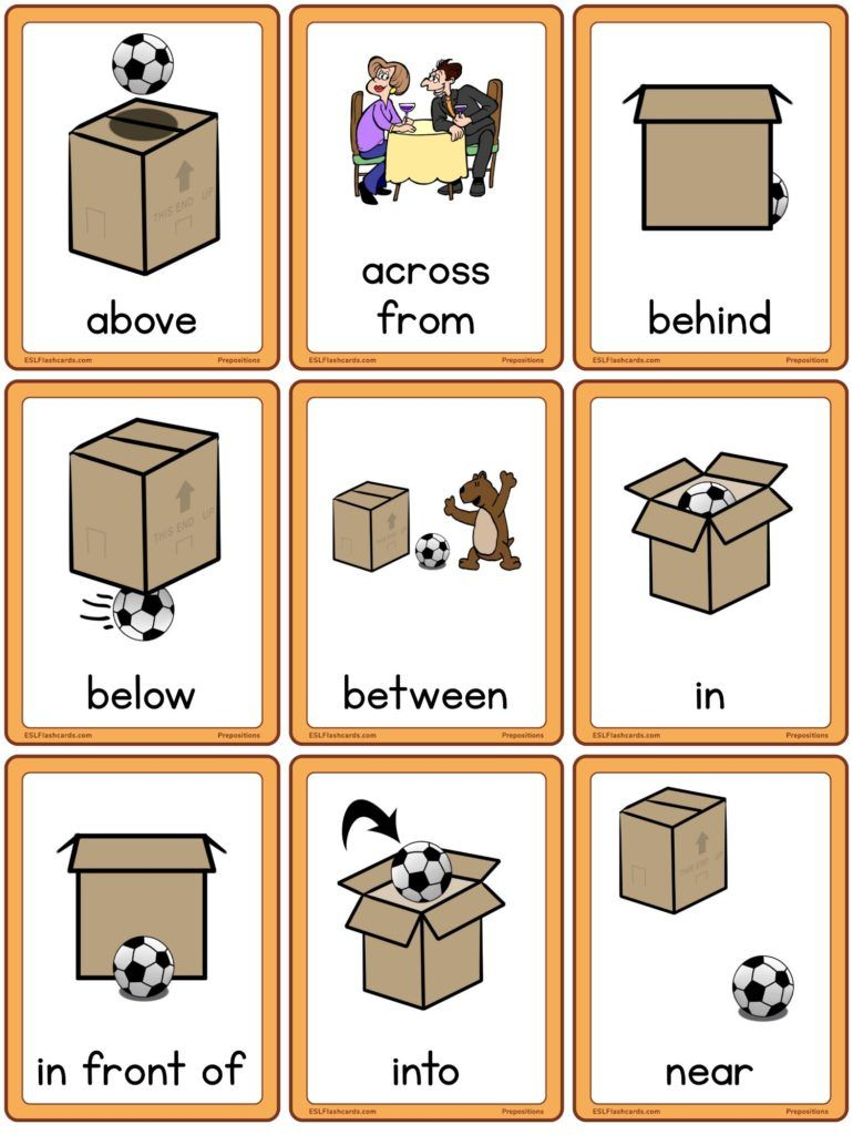 Pigs Pals Preposition Flash Cards Fun Deck Super Duper Vocabulary