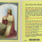 Printable Catholic Prayer Cards Printable Card Free