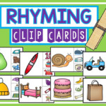 Rhyming Clip Cards