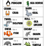Story Box With Free Printables Ocean Activities Preschool Gross Motor