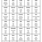 Taboo Game Cards Printable Pdf Printable Card Free
