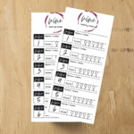 Wine Tasting Cards Printable Free Printable Word Searches
